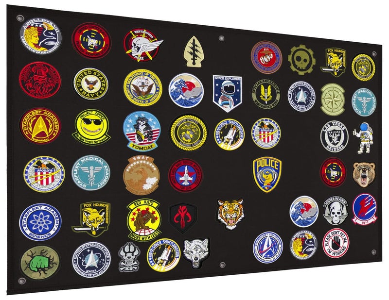 GOTAC Tactical Patch Display Holder Panel Board for Military Army Morale Hook and Loop Emblems, 24 Inches x 36 Inches, No Patches Included - Image 1
